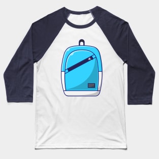 Blue Backpack Baseball T-Shirt